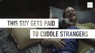 Cuddlist Professional Cuddler Kan on Elite Daily