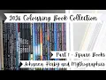 Colouring Book Collection 2026 Part 1 - Square Books Johanna Basford Kerby Rosanes Mythographic