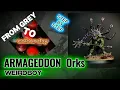 Waaagh Unleashed Painting Armageddon Weirdboy Orks Warhammer 40K - TUTORIAL