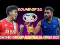 R32 | Prannoy hs [IND] vs Yohanes saut marcelyno [INA] | MS | sathio group Australia open 2025