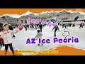 Kids Ice Skating in Arizona Ellie Learns to Skate at AZ Ice Peoria Beginner Ice Skating