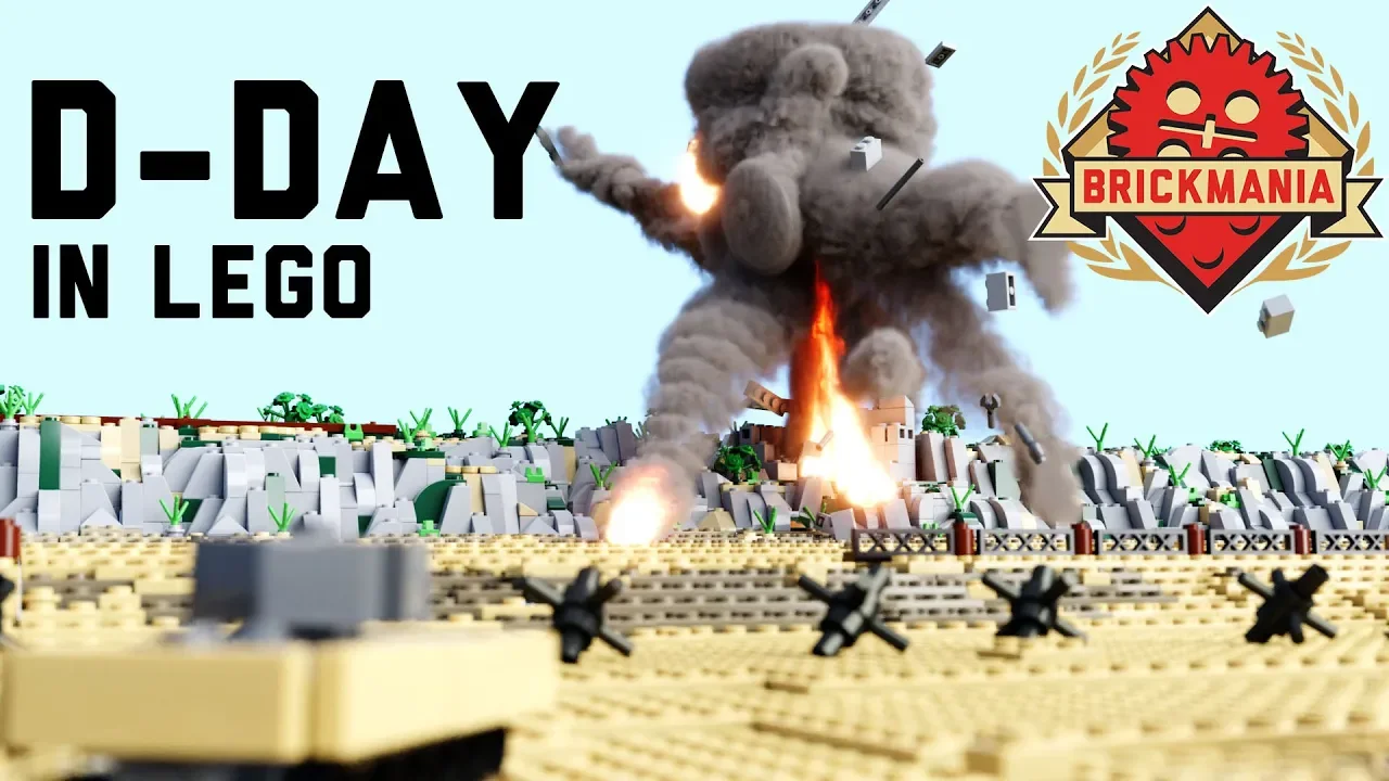 How To Build A Mini LEGO Tank 5 Pieces. 