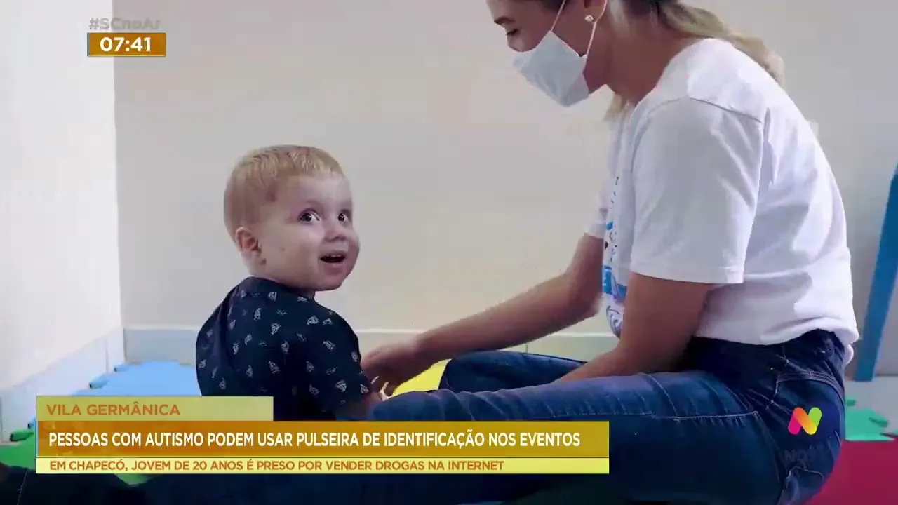 Autismo: pulseira de identificação poderão ser usados durante a 37ª Oktoberfest