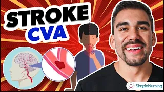 Stroke CVA Cerebrovascular Accident Hemorrhagic Ischemic NCLEX RN LPN NURSING