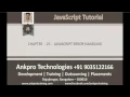 JavaScript for beginners - Chapter 25