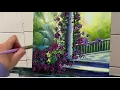 Purple Roses Acrylic Painting Tutorial