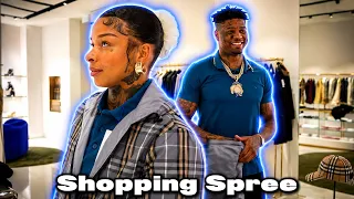 Blueface Chrisean Rock Spend 6 000 on Matching Outfits