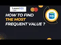 SQL How To Find The Most Frequent Value Mode