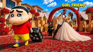 Shinchan LEFT Franklin’s House..! 😱 Franklin Gets a NEW Girlfriend in GTA 5! ❤️