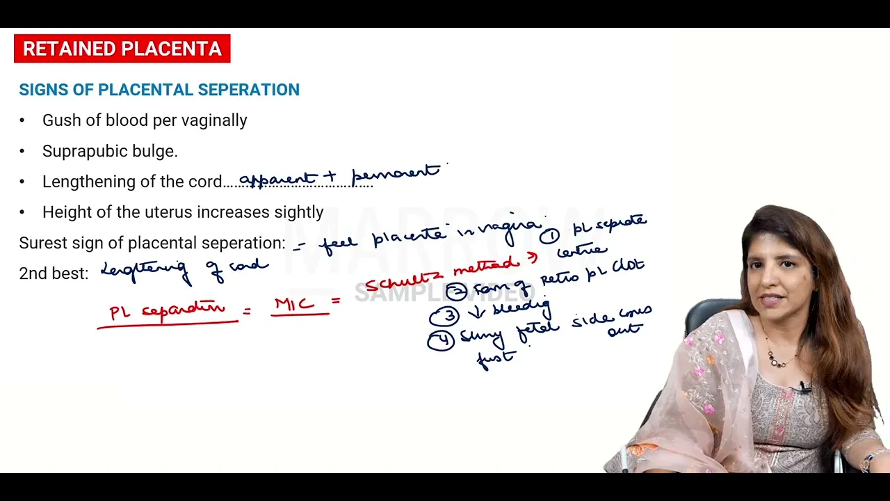 Marrow E6.5 Revision Videos: OBG Sample Video