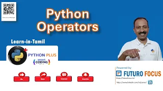 Python Operators Explained in Tamil 2026 All Types with Examples Lesson 3 Python Plus