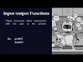The Predefined Function in C