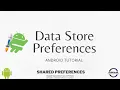 DataStore Preferences Android Tutorial Shared Preferences deprecated