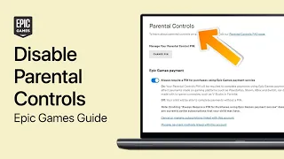 How To Disable Parental Controls in Epic Games Launcher