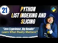 Python List Indexing and slicing CodersIndia By Rohit Tyagi