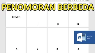 Download Cara Membuat Nomor Halaman Berbeda (Romawi Dan Angka) MS Word MP3