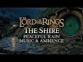 Download Lagu Lord of the Rings | ⛈️ The Shire, Peaceful Music \u0026 Ambience During Midnight Thunderstorm