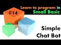 Learn Small Basic Programming - Simple Chat Bot