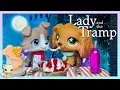 Littlest Pet Shop Disney Recreation - Lady and The Tramp Characters as LPS