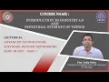 Lecture 45 Advanced Technologies Software-Defined Networking SDN in IIoT - Part 1
