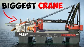 unbelievable this giant crane vessel is dominating norways scene 