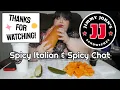 Spicy Italian Spicy Chat from Jimmy John s with Zesty Jalapeno Popper Late Night Doritos Mukbang
