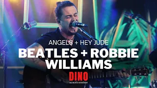 Download Dino - Angels + Hey Jude (Robbie Williams + Beatles)  | Rock e Flashback Acústico (Spotify \u0026 Deezer) MP3