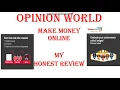 OpinionWorld - Make Money Online opinionworld surveys opinion world survey