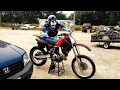 Worst Craigslist Honda CR500 test ride Death machine