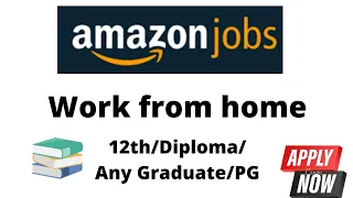 Work from home jobs Amazon