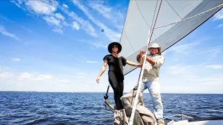 S3E34 650nm Gulf Stream Sailing Passage with My Dad