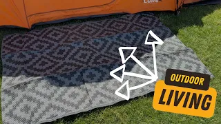 Best Outdoor Tent RV Mat SAND MINE Reversible Mat