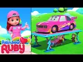 Fast Racing Cars Breakdown Can Ruby Fix Them Rainbow Ruby - WildBrain Full Episodes for Kids
