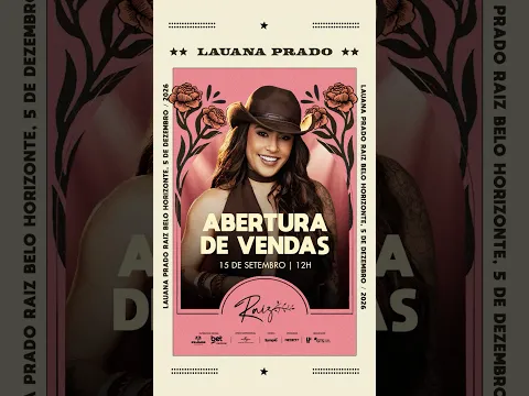 O nosso encontro tá marcado dia 5 de Dezembro em Belo Horizonte! Abertura de vendas: 15/09 às 12h