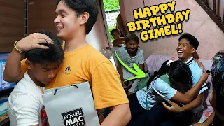 REGALO PARA SA AKING AMPON NA SI GIMEL! NASURPRISE SIYA!