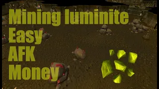 Runescape Free to Play money making guide - Mining Luminite