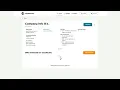 Company info KYC app