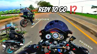 Download SUNMOLOR OR SUNMORACE ⁉️ KAWASAKI NINJA RR VS YAMAHA R25 VS AEROX 155 MP3