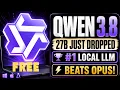 Qwen 3 8 27B Just Dropped Local LLMs Beats Opus