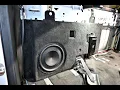 RAM 5TH GEN CREW CAB 1500 BEHIND THE SEAT SUBWOOFER PACKAGE - Installation