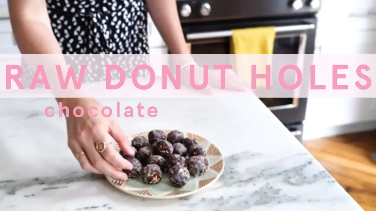 How To Make The Best No-Bake Chocolate Donut Holes   Nutrition Stripped