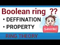 Boolean Ring