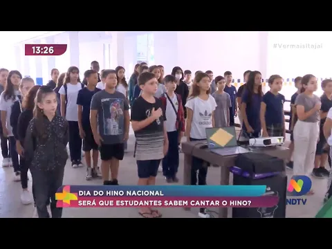 Dia do Hino Nacional: será que estudantes sabem cantar o hino?