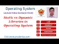 Static vs Dynamic Libraries in Operating System