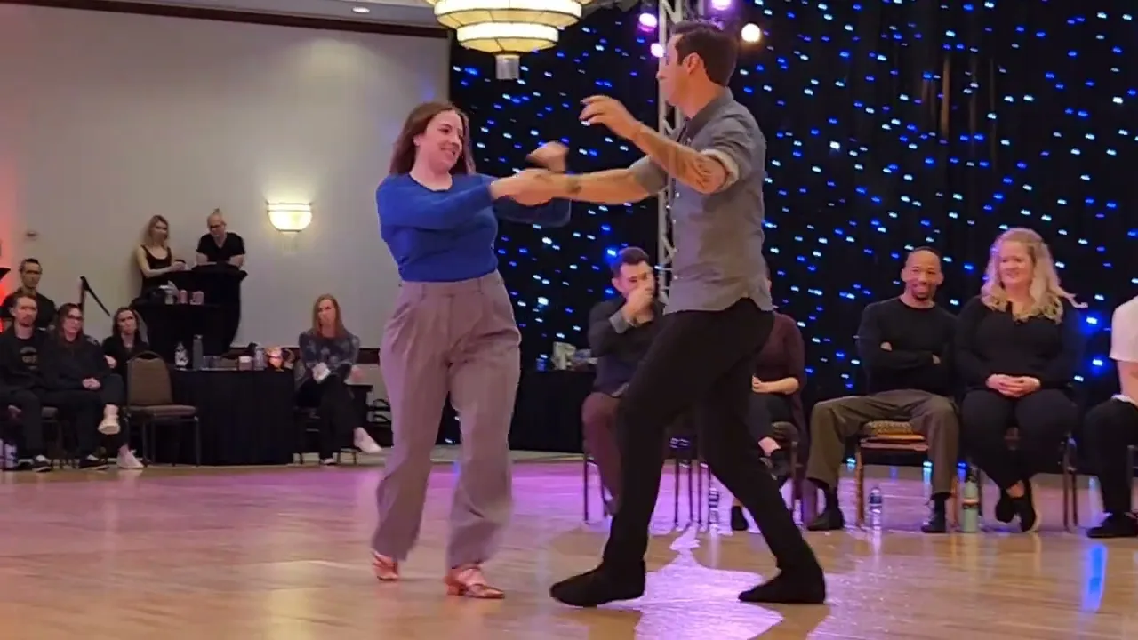 "Particular Taste" Christopher & Carlie - 5th place Champioms Strictly Finals SwingCouver NYE 23/24