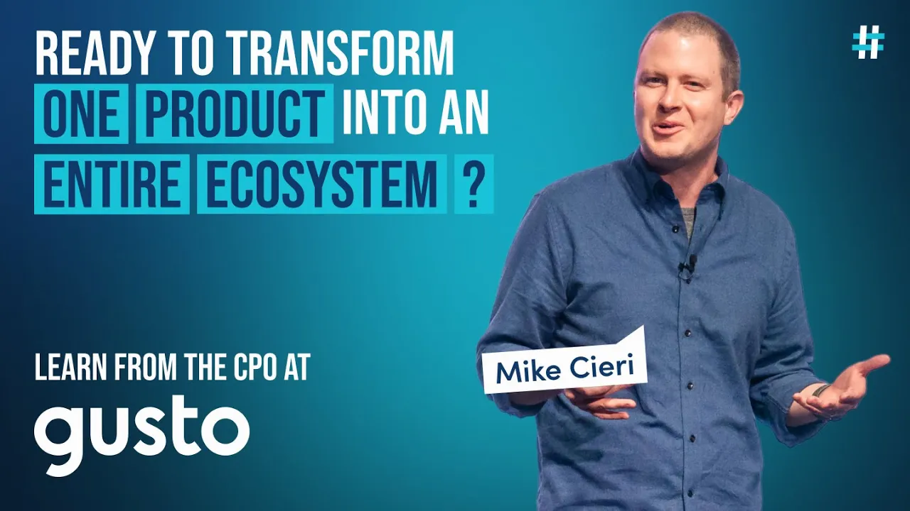 Video: How to Build a Suite of Products That Scale and Connect Seamlessly - YouTube thumbnail