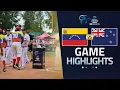 HIGHLIGHTS | 🇳🇿 New Zealand vs 🇻🇪 Venezuela | WBSC Men's Softball World Cup Finals 2025