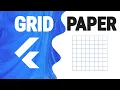 Flutter GridPaper Widget