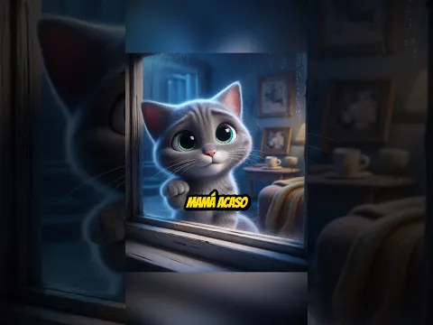 El gatito que seguía junto a la puerta #shorts #shortsviral #gatos #reflexiones #reflexionesdeldia