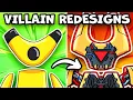 Redesigning My Old SUPERHERO VILLAINS